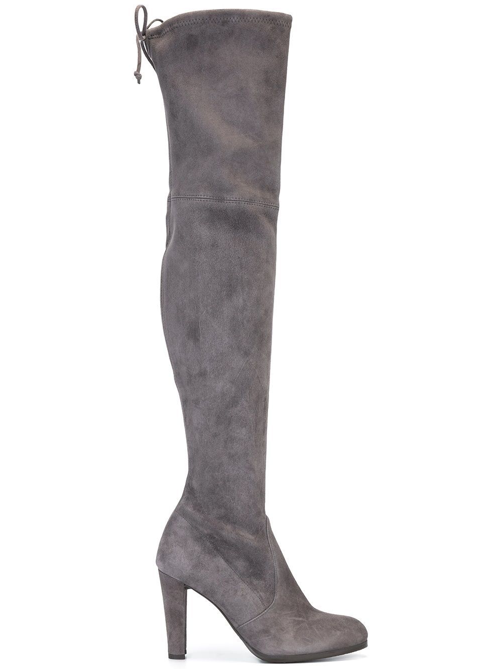 Stuart Weitzman 'Highland' boots - Grey | FarFetch US