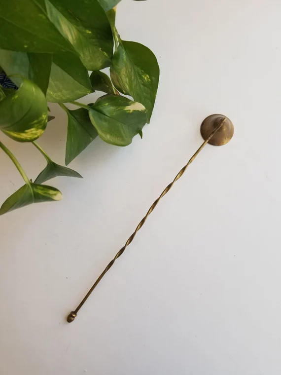 Vintage Brass Candle Snuffer  Boho Decor  Brass Candle | Etsy | Etsy (US)