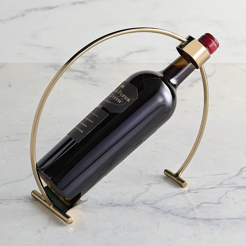 Contemporary Sphere Wine Bottle Holder - Frontgate | Frontgate