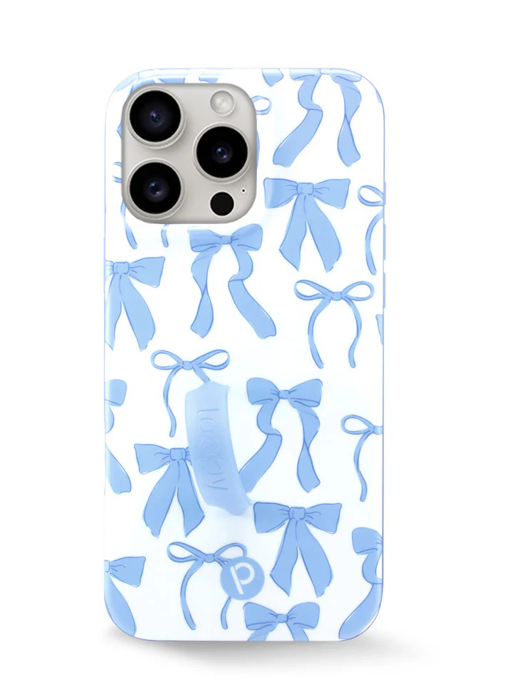 Loopy Cases - Blue Bows | Loopy Cases