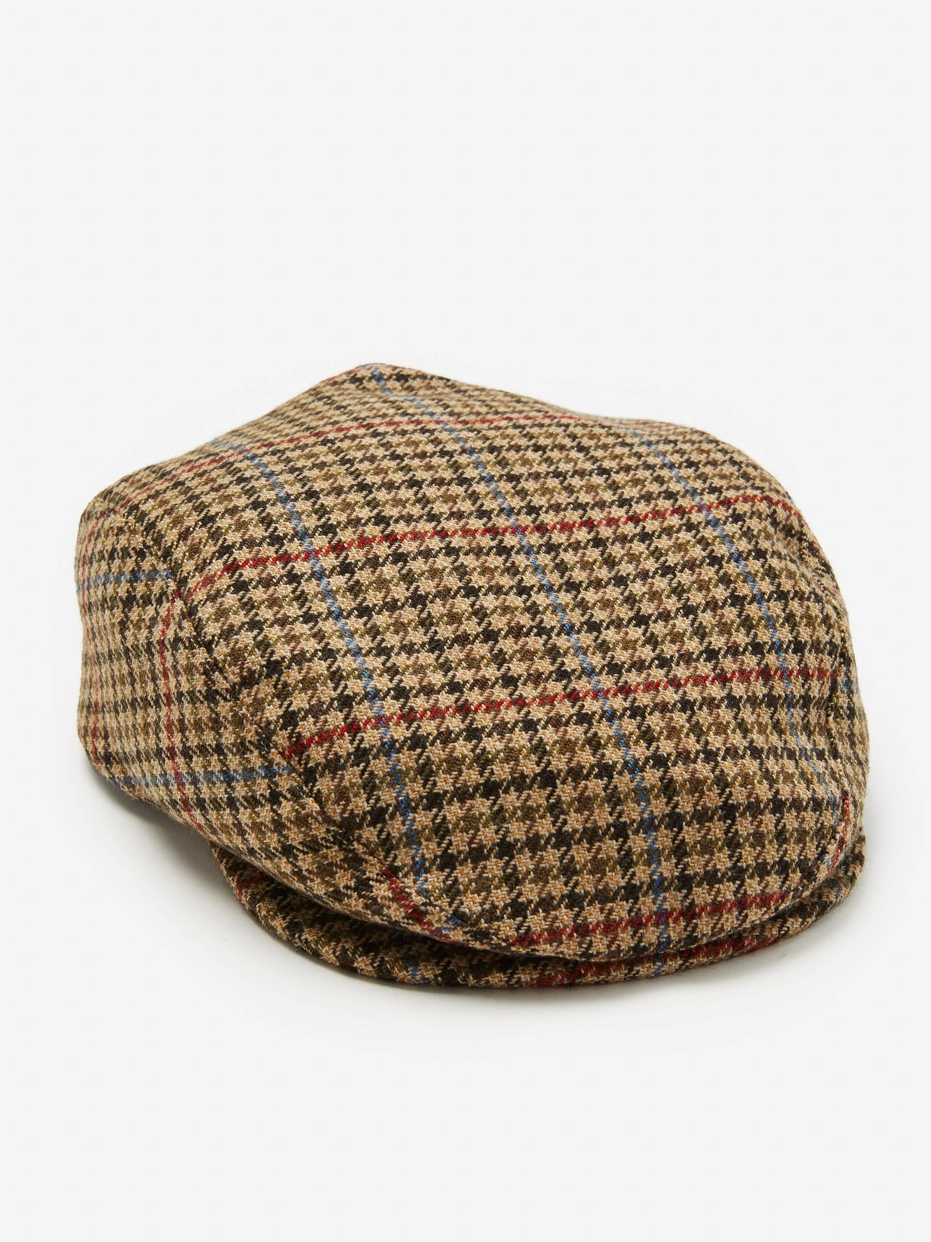 Andrew Driving Hat in Plaid | J.McLaughlin