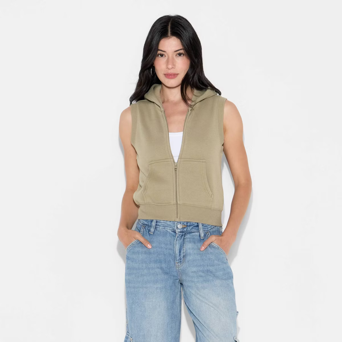 Women's Zip-Up Fleece Vest - Wild Fable™ | Target