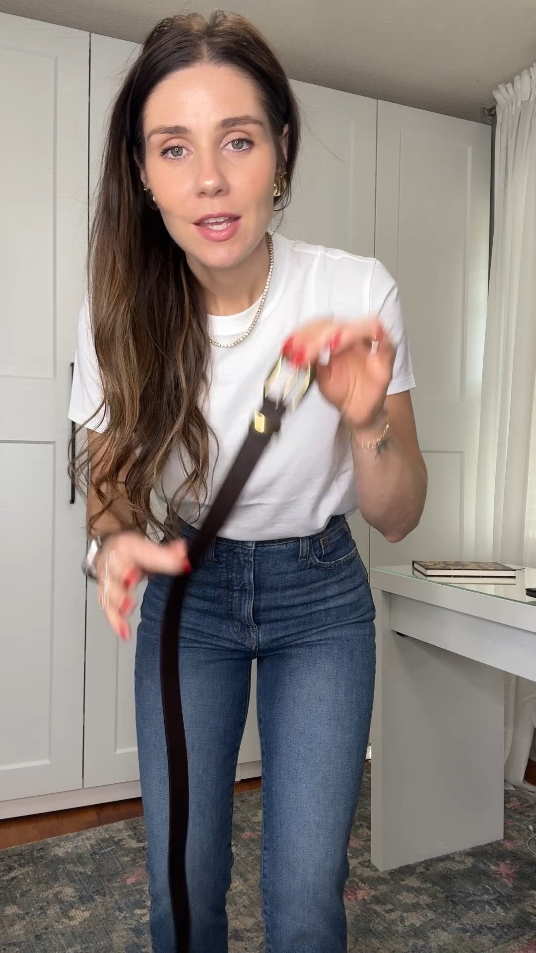 My belt hole puncher that is my favorite tool in my closet. Sometimes a belt doesn’t come in my size or my size is sold out so I tailor it myself  

#LTKfindsunder50 #LTKstyletip #LTKGiftGuide