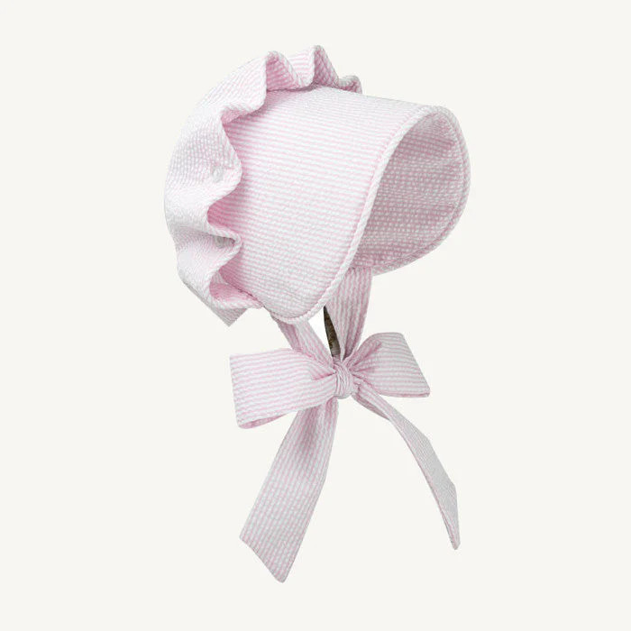 Beaufort Bonnet - Pink Savannah Seersucker | The Beaufort Bonnet Company