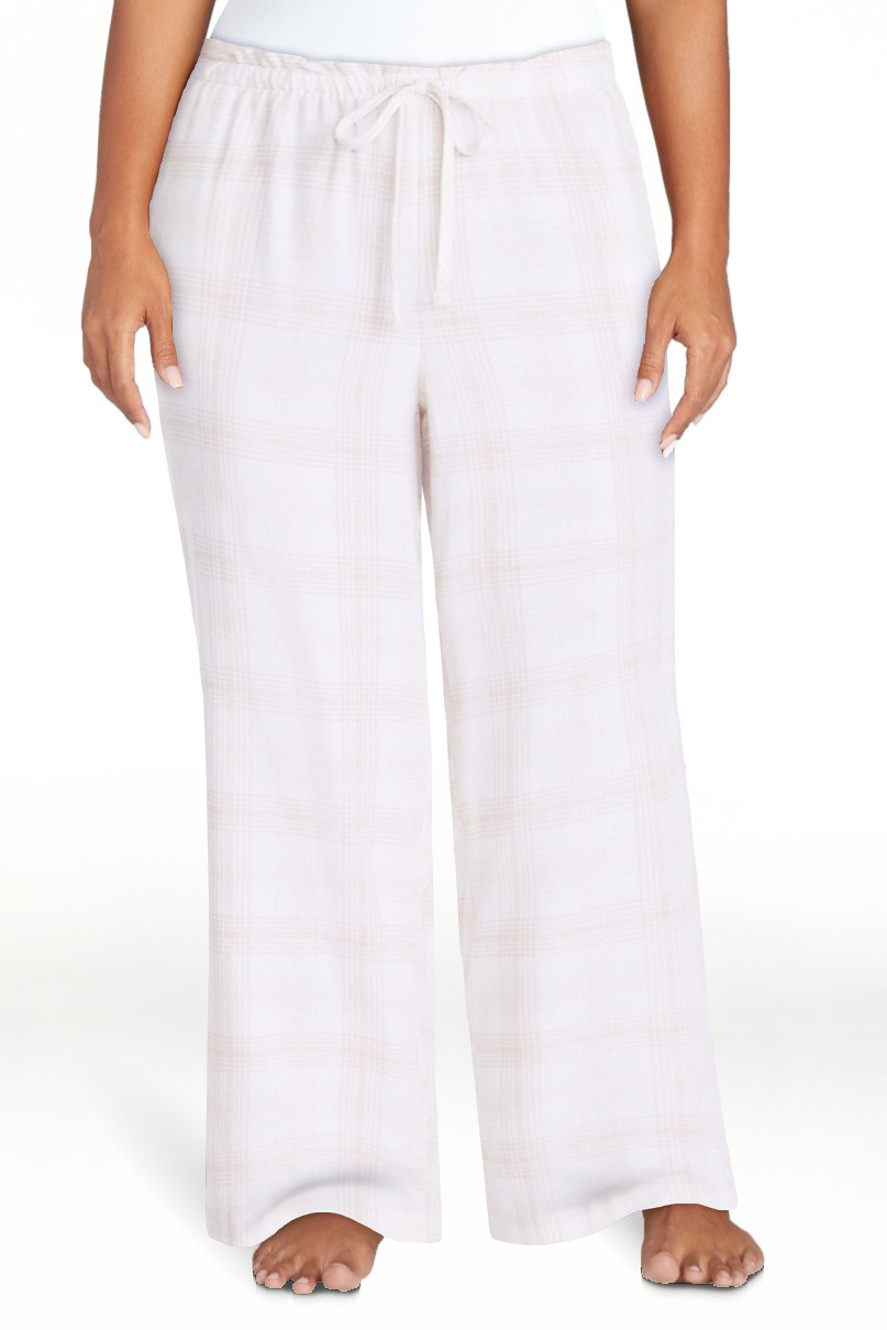 Joyspun Women's Flannel Sleep Pants, 30\u201d Inseam, Sizes XS-3X | Walmart (US)