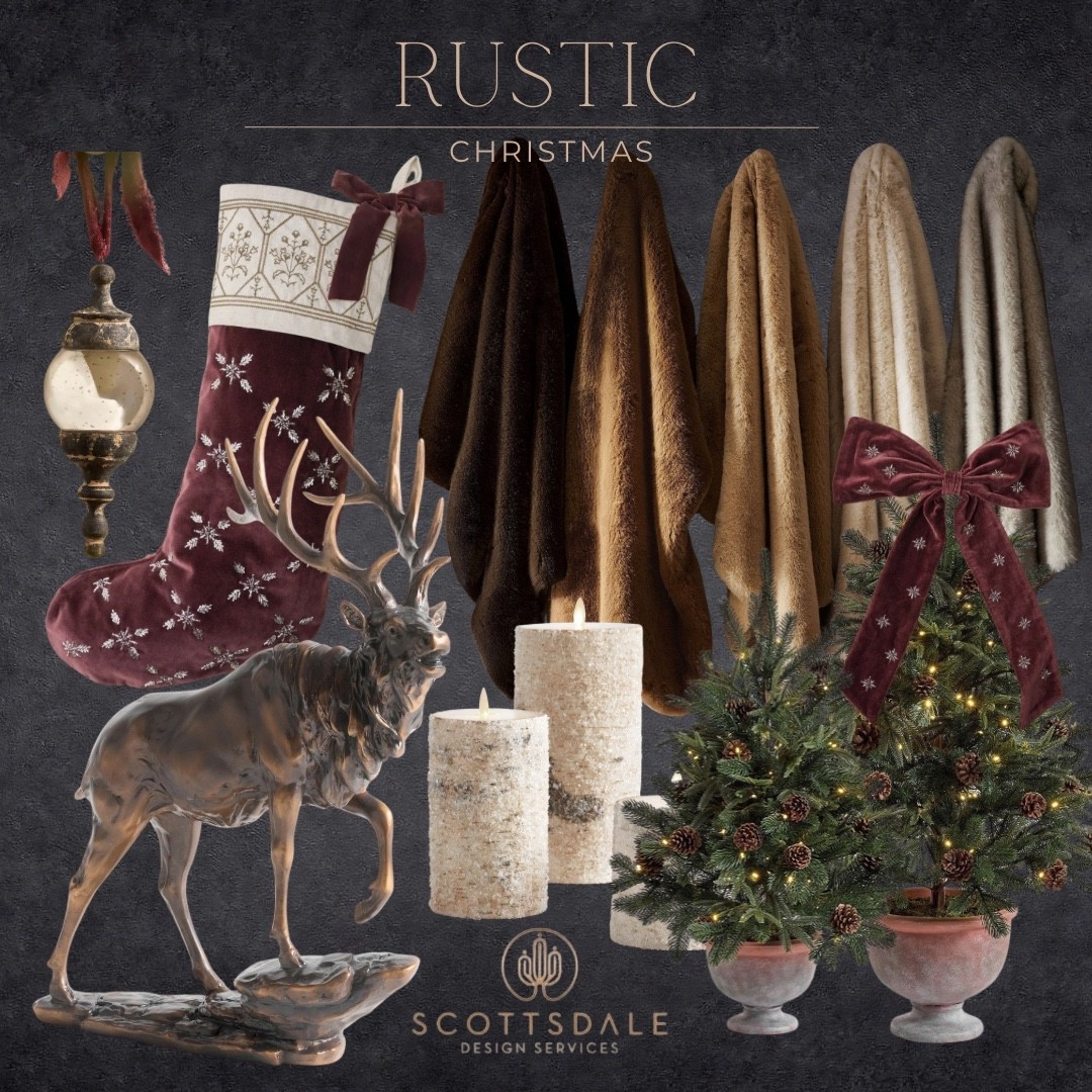 Rustic cozy holiday decor🌲

Stag, holiday decor, stocking, burgundy Christmas, faux fur blanket, flameless candle

#LTKHome #LTKSeasonal