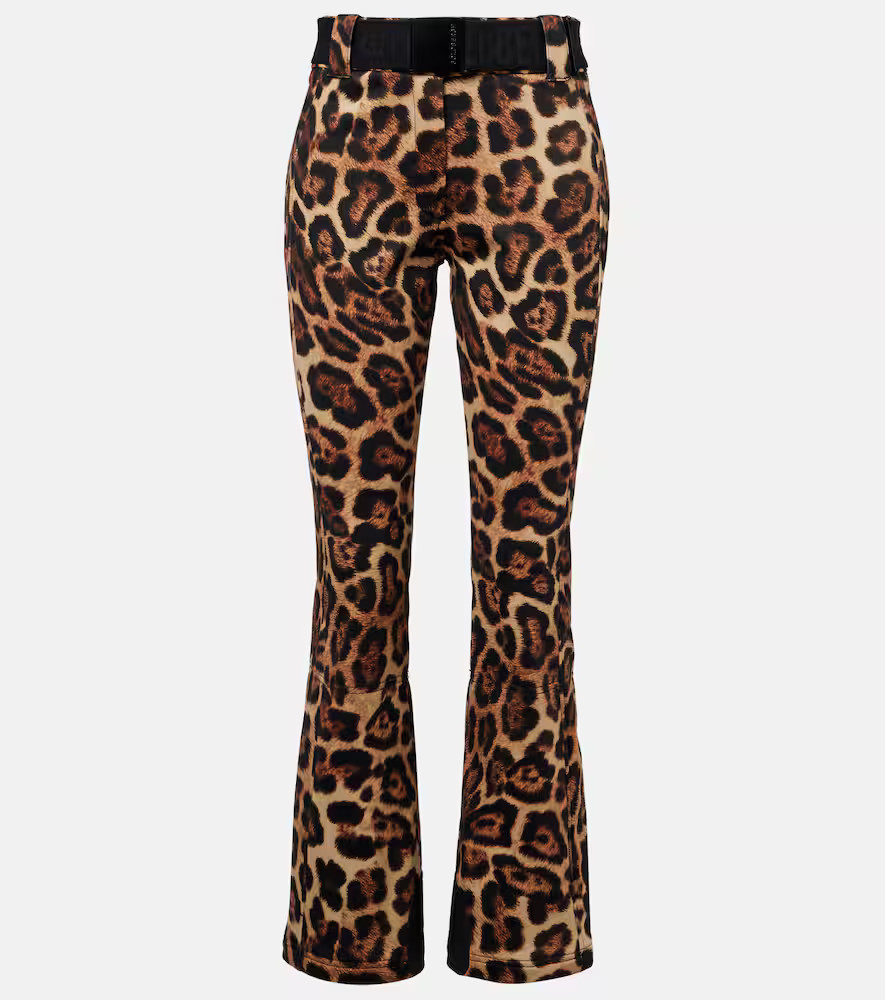 Goldbergh Minou leopard-print ski pants | Mytheresa (INTL)