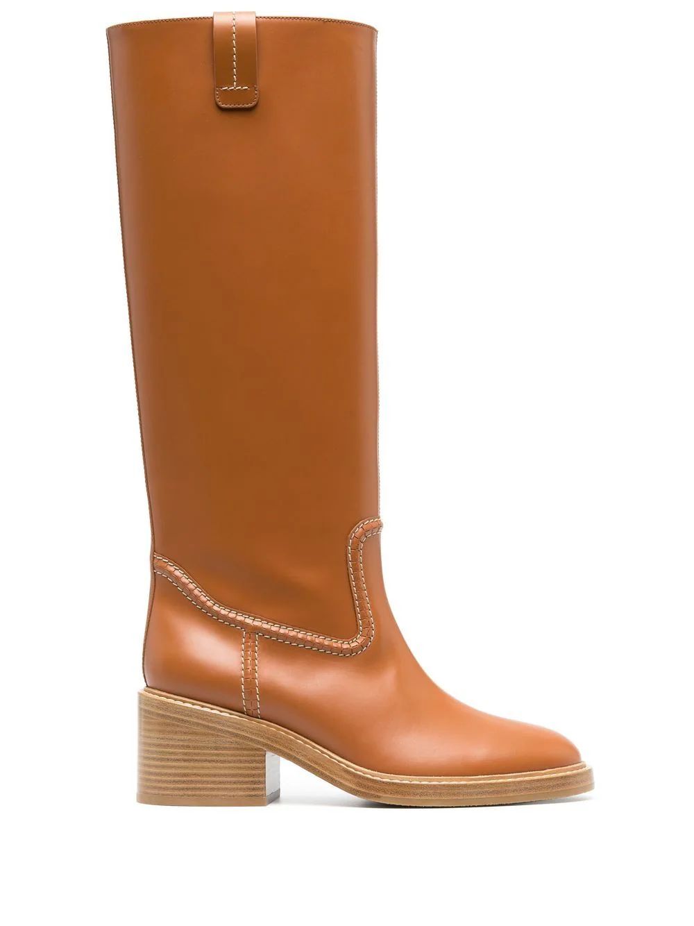 Mallo knee-high leather boots | Farfetch Global
