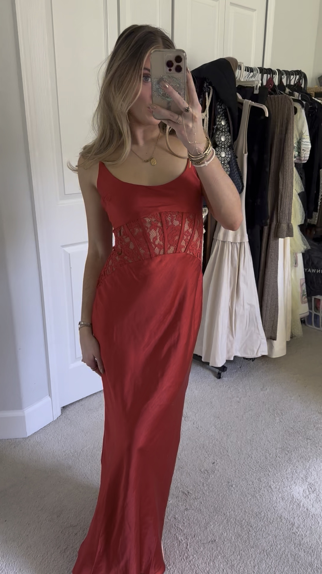 Forever 21 Haul! I wear size 25, XS, 5’4! The cutest valentine day outfit inspo, Valentine’s Day. A satin slip dress featuring a scoop neck, adjustable cami straps, straight-cut back with concealed zipper closure, sheer floral lace panel with seam detailing, and maxi length.

#LTKWedding #LTKWatchNow #LTKFindsUnder50