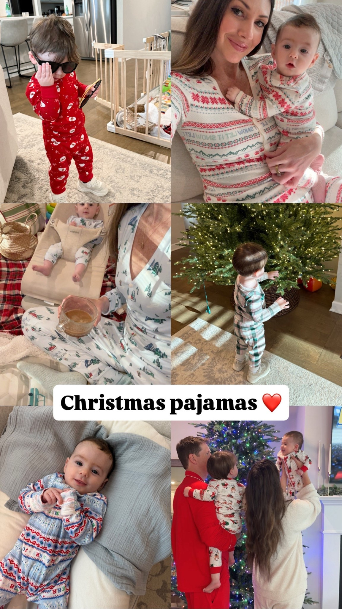 Christmas family pajamas ❤️ 



#LTKSeasonal #LTKKids #LTKHoliday