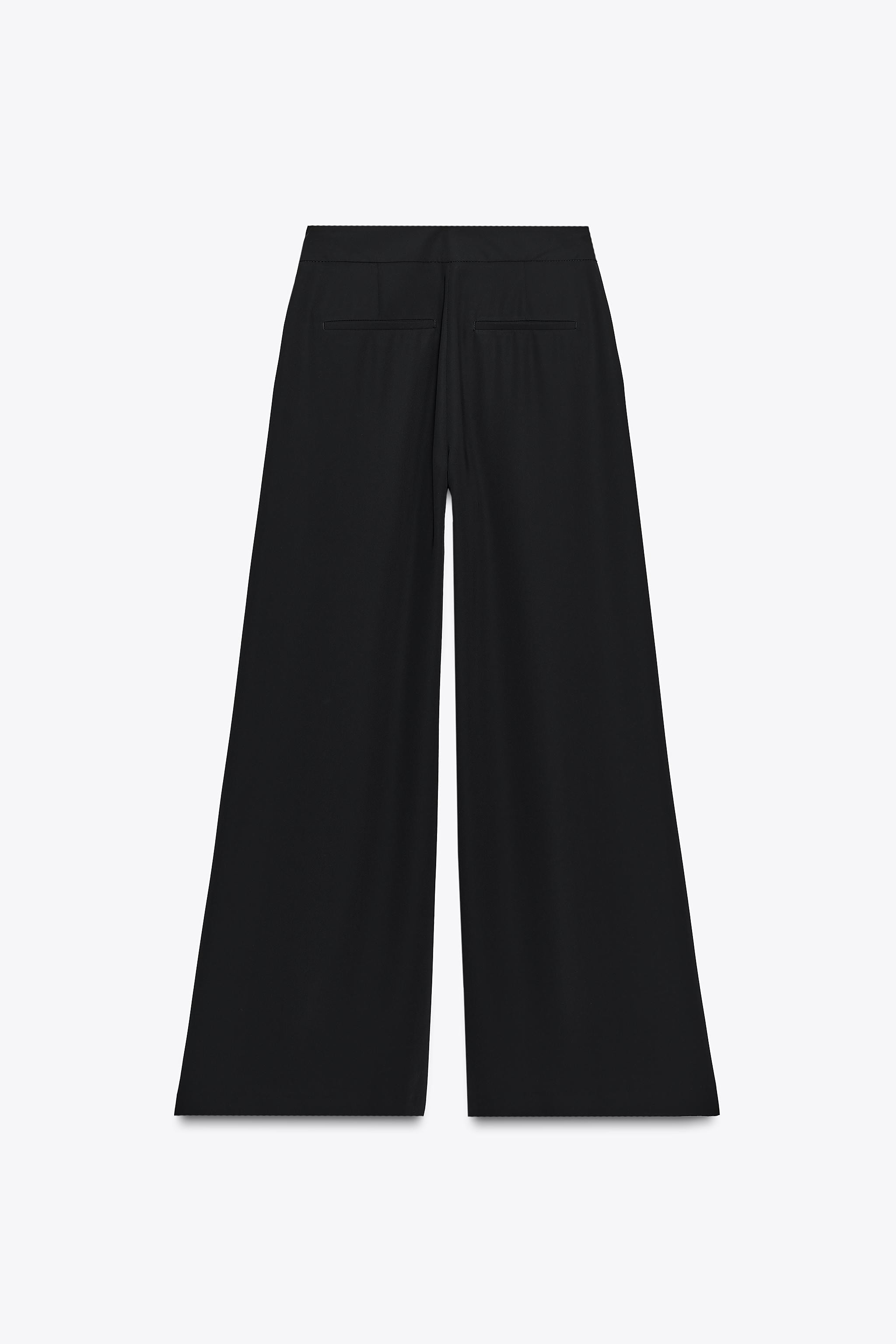 DARTED PALAZZO TROUSERS | Zara UK