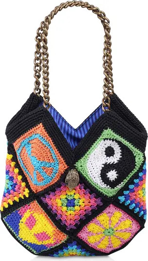 Kurt Geiger London Kensington Crochet Hobo Bag | Nordstrom | Nordstrom