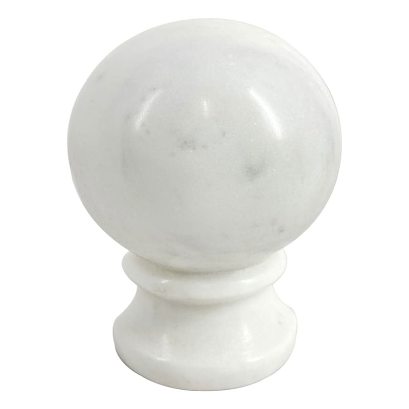 1-Piece Marbled Globe Bookend, 5.5" | At Home