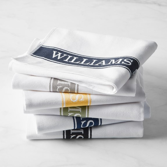 Williams Sonoma Absorbent Logo Towels, Set of 4 | Williams-Sonoma
