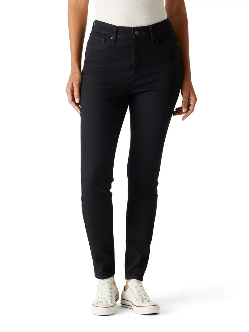 Levi Strauss Signature Women's and Women's Plus High Rise Skinny Jeans, Sizes 2-26 | Walmart (US)