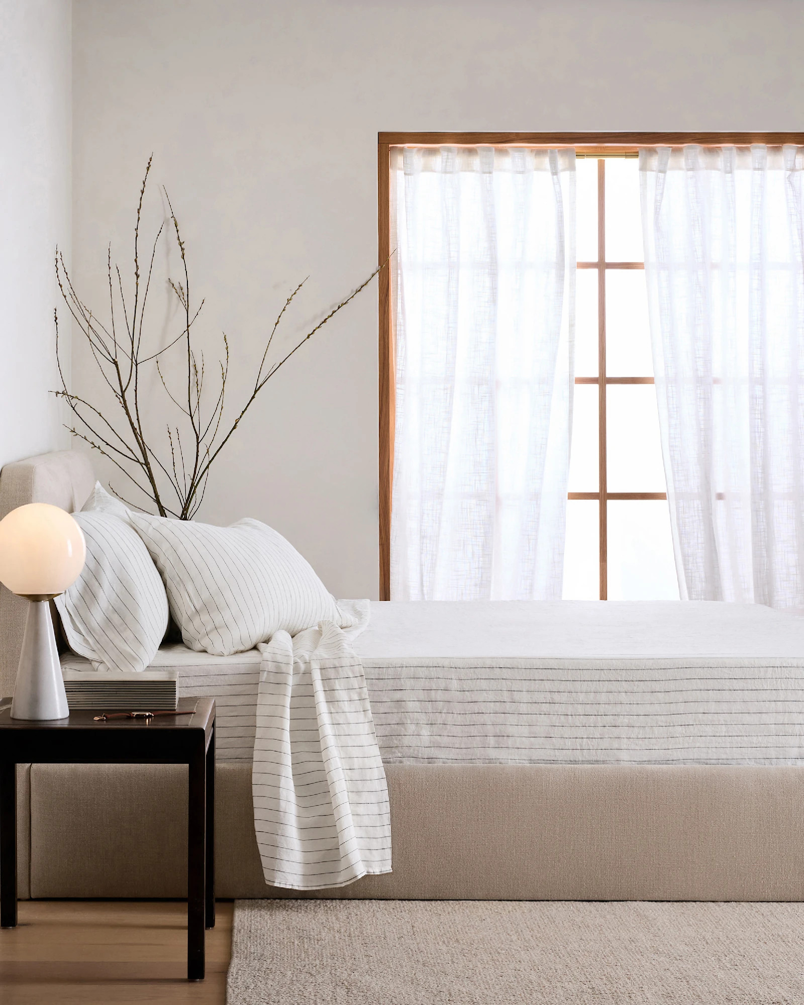 European Linen Stripe Sheet Set | Quince