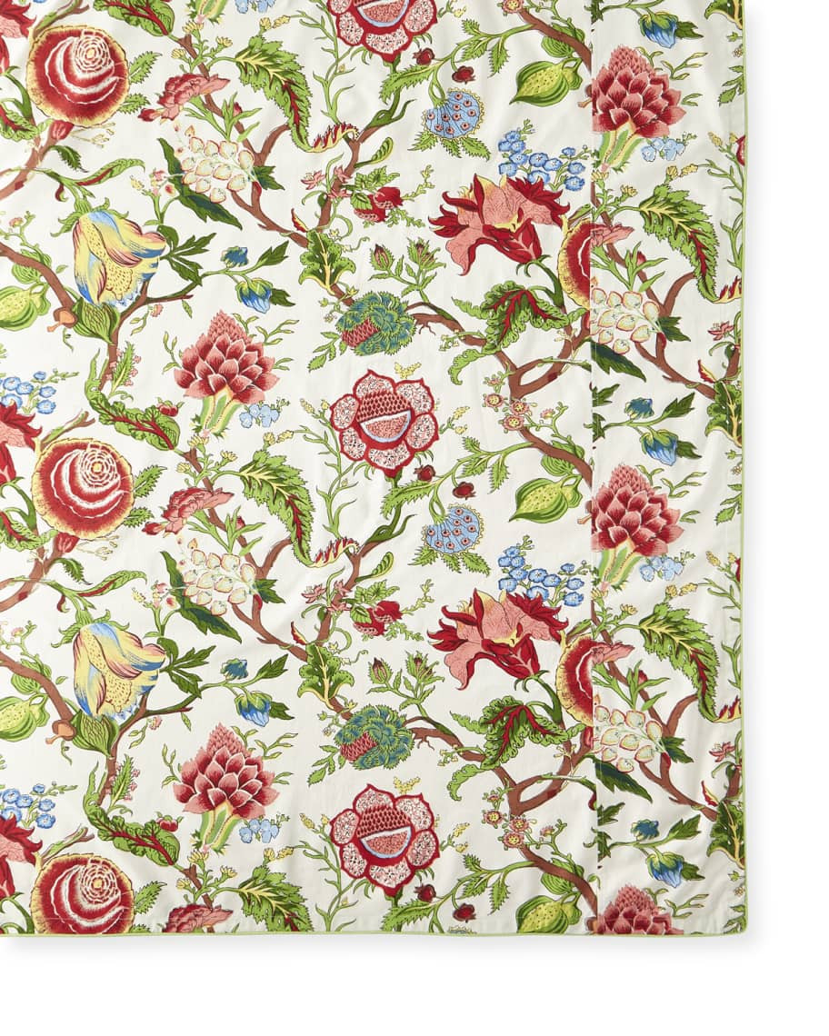 Handprint Sequoia Tablecloth, 72" x 108" | Neiman Marcus