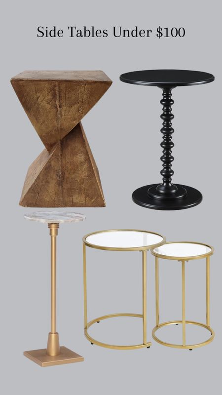 Side Tables Under $100 #sidetable #table #furniture #homedecor #interiordesign

#LTKhome #LTKfindsunder100 #LTKstyletip
