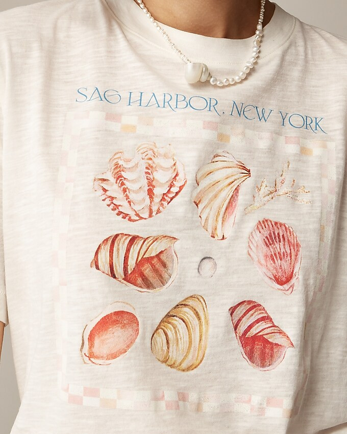 Relaxed-fit "Shell" graphic T-shirt | J. Crew US