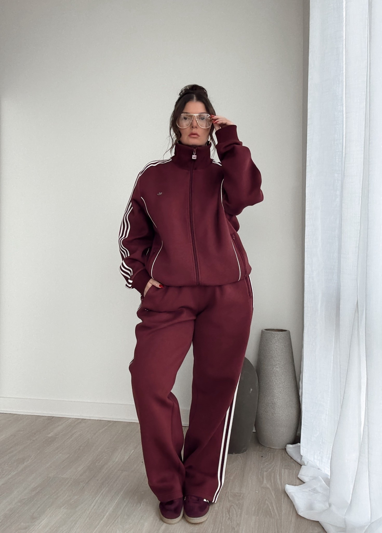 We know I love adidas, this is one of my latest finds and it’s from the men’s section! My fall/winter secret is shopping the men’s department. For an oversized fit I sized up twice on the jacket and once on the pants. This is a great set to gift to your man then “borrow” it

@adidas #adidaspartner #createdwithadidas 

#LTKGiftGuide #LTKHoliday #LTKStyleTip

#LTKGiftGuide #LTKActive #LTKSeasonal

#LTKActive #LTKSeasonal