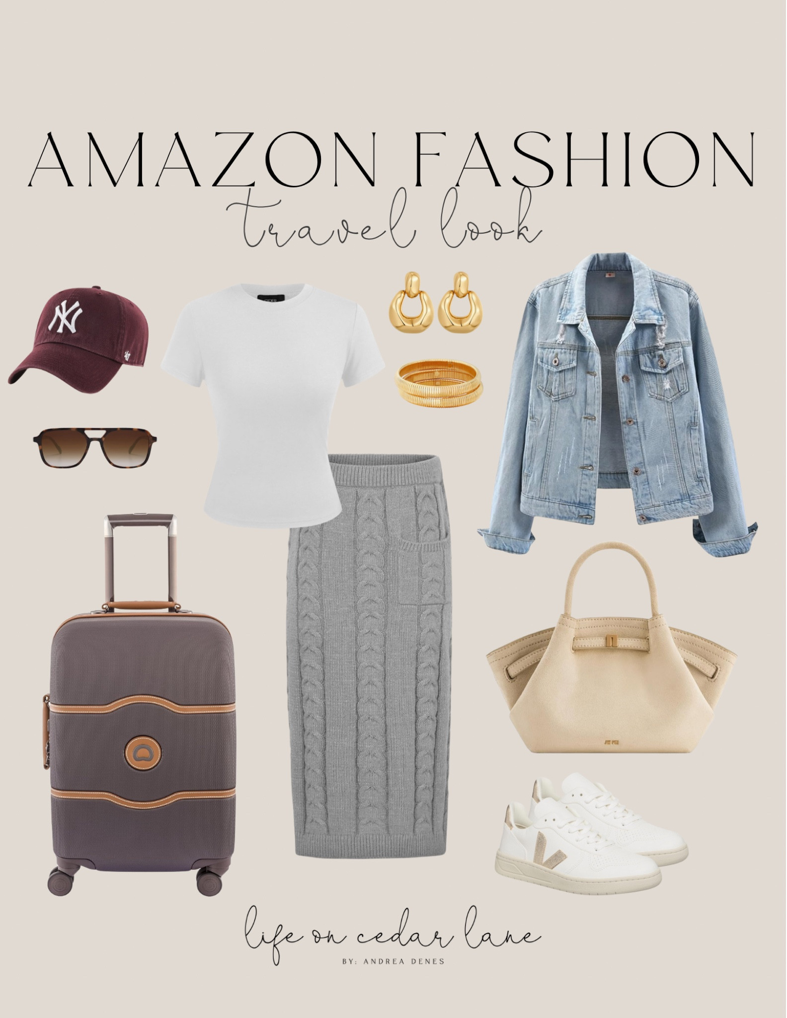 Amazon Fashion- Cute travel look for your vacay! This cardigan is the best! 

#travellook #luggage #amazontravel


#LTKFindsUnder50 #LTKTravel #LTKSaleAlert