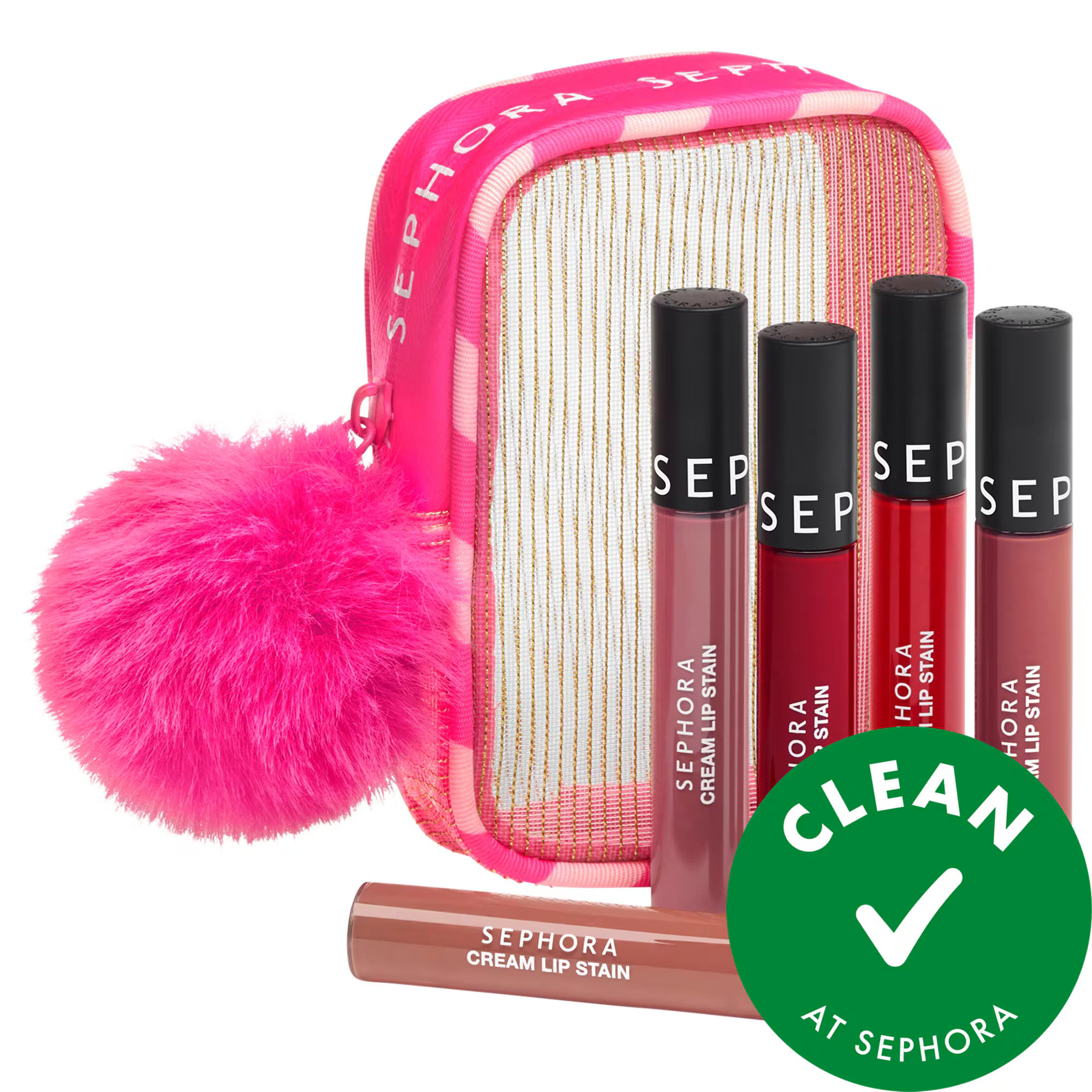 SEPHORA COLLECTION 5pc Cream Lip Stain Makeup Gift Set | Sephora (US)