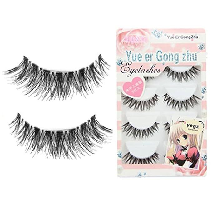 Voberry Women Gril Lady Big Sale! 5 Pair/lot Crisscross False Eyelashes Lashes Voluminous HOT Eye La | Amazon (US)