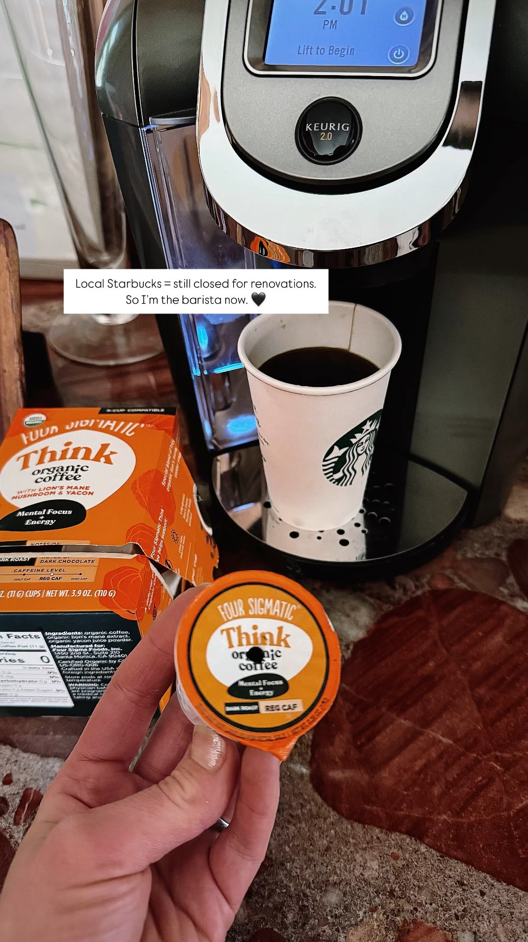 Been loving this organic mushroom coffee in the mornings—smooth, bold, and no weird aftertaste. It’s got Lion’s Mane and Chaga, so I feel a little more focused and a lot less jittery. ☕️

I use my Keurig to make it quick, then add a splash of my fave sugar-free syrup or little Stevia with a splash of heavy cream. 🙌🏻 Easy. Tasty. Functional.

If you’re curious about functional mushroom coffee, this one’s a solid start.

#LTKSaleAlert #LTKHome #LTKGiftGuide