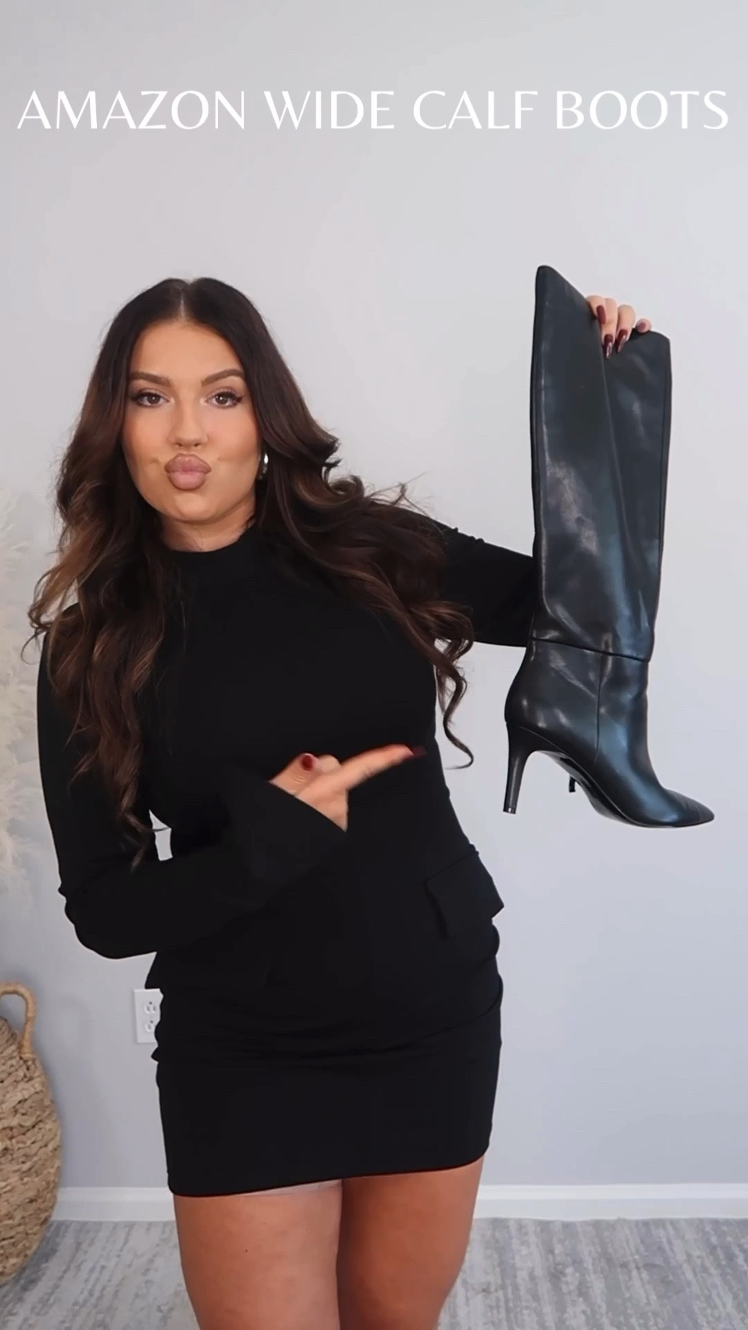 The Best Wide Calf Boots from Amazon! These boots are comfortable to wear and walk in with their 3” heel and full zipper! They fit my 16.5” calves with a little bit of room to spare! They’re a must for this Fall and Winter! 🖤

#LTKShoeCrush #LTKSeasonal #LTKMidsize