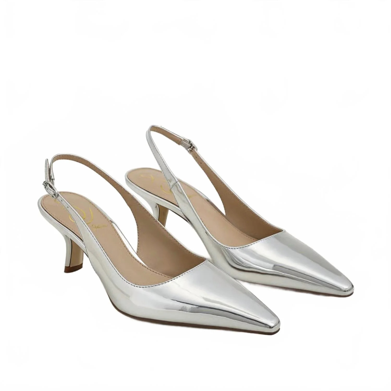 Women's Bianka Slingback Pump In Silver | Shop Simon