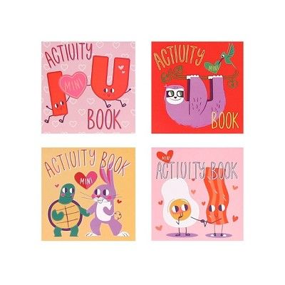 12ct Mini Valentine&#39;s Day Kids Activity Book - Spritz&#8482; | Target