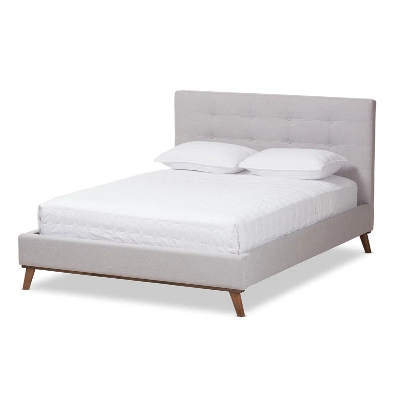 Jeterson Tufted Low Profile Platform Bed | Wayfair North America