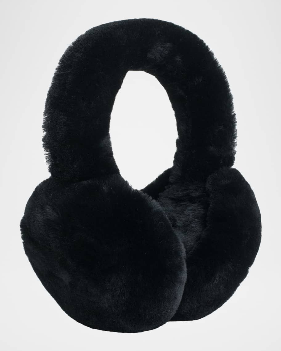 Select Lamb Shearling Earmuffs | Neiman Marcus