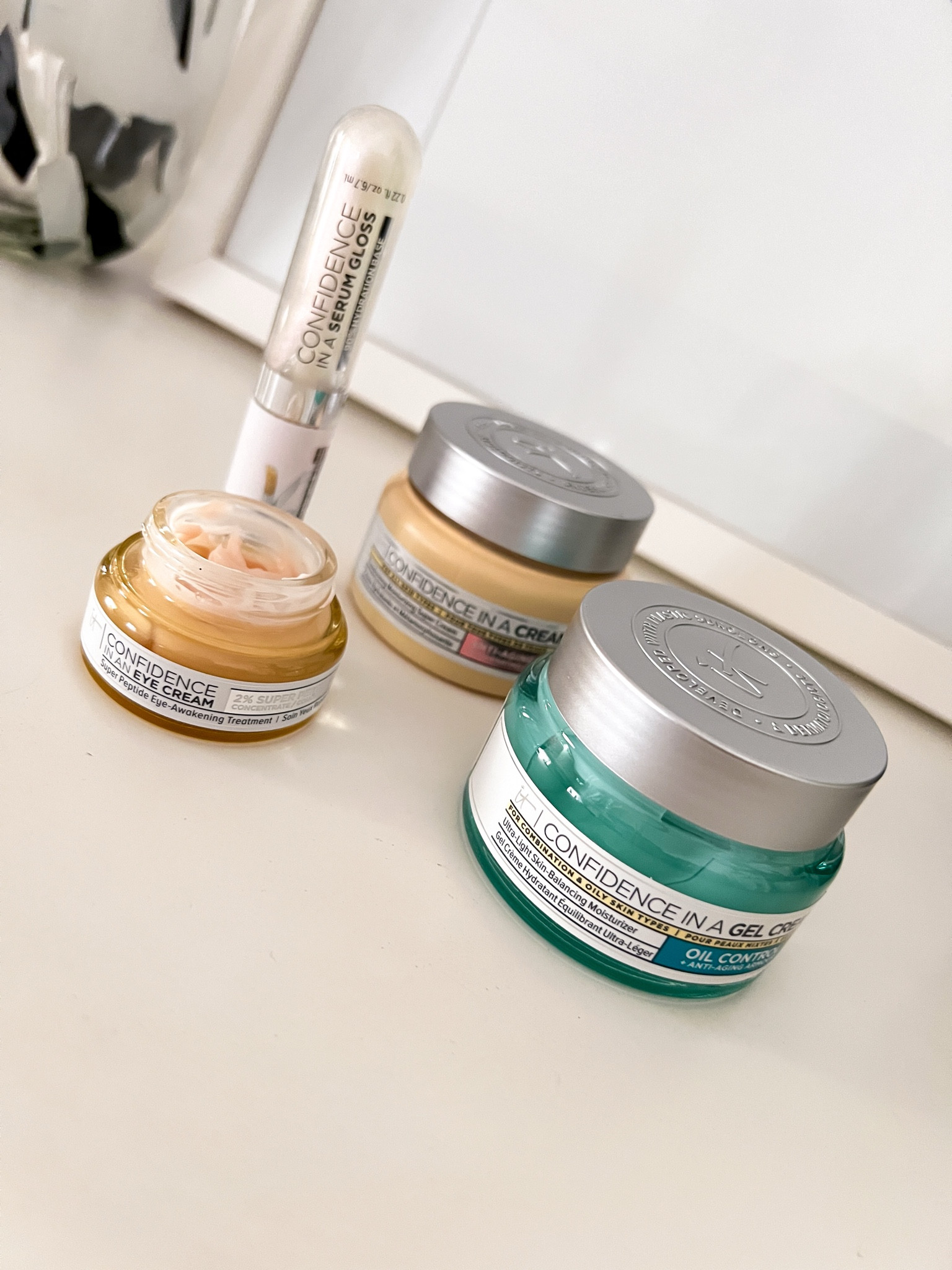 iT Cosmetics Confidence collection. Serious Skincare and the lip gloss is bomb too! 

#LTKOver40 #LTKFindsUnder100 #LTKBeauty