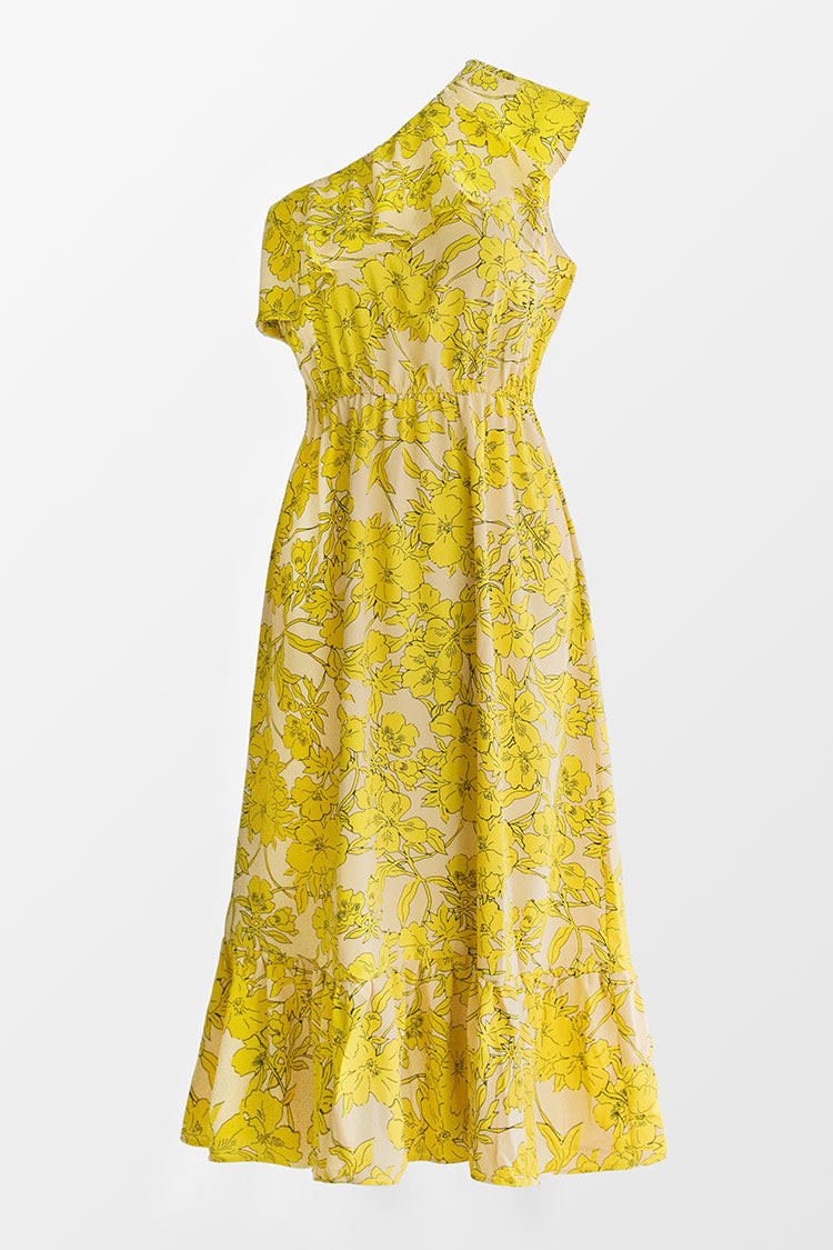 Stevie One Shoulder Ruffle Dress | Cupshe US