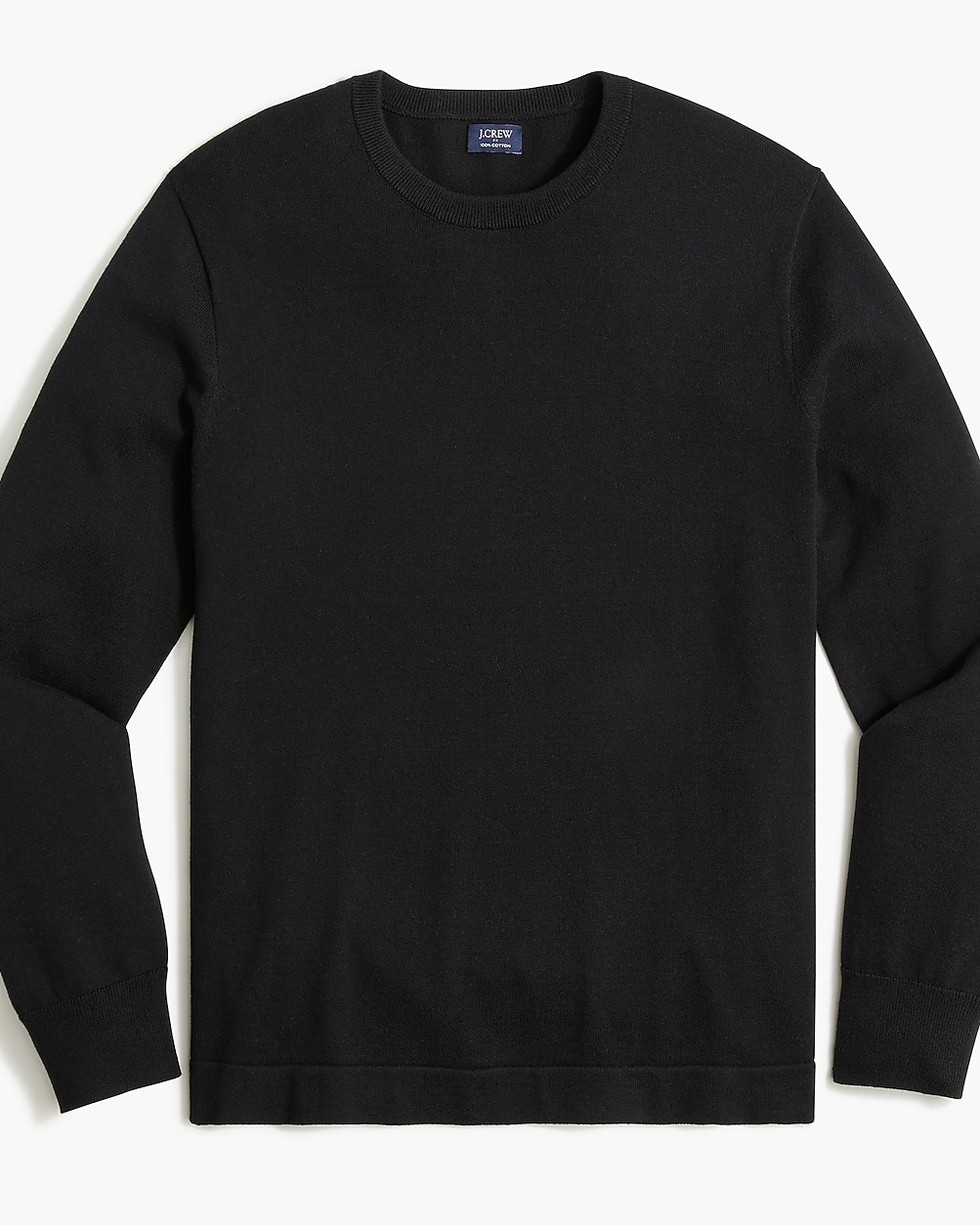 Cotton crewneck sweater-tee | J.Crew Factory