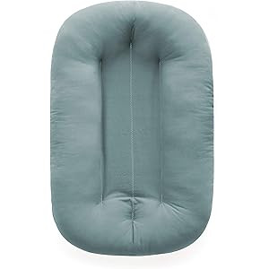Snuggle Me Organic Bare | Baby Lounger & Infant Floor Seat | Newborn Essentials | Organic Cotton,... | Amazon (US)