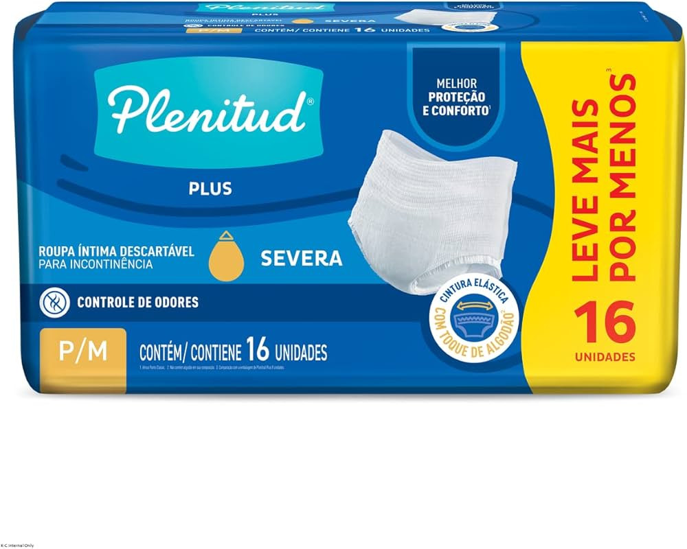 Plenitud Roupa Íntima Proctect Plus, 16 Unidades - P/M | Amazon (BR)