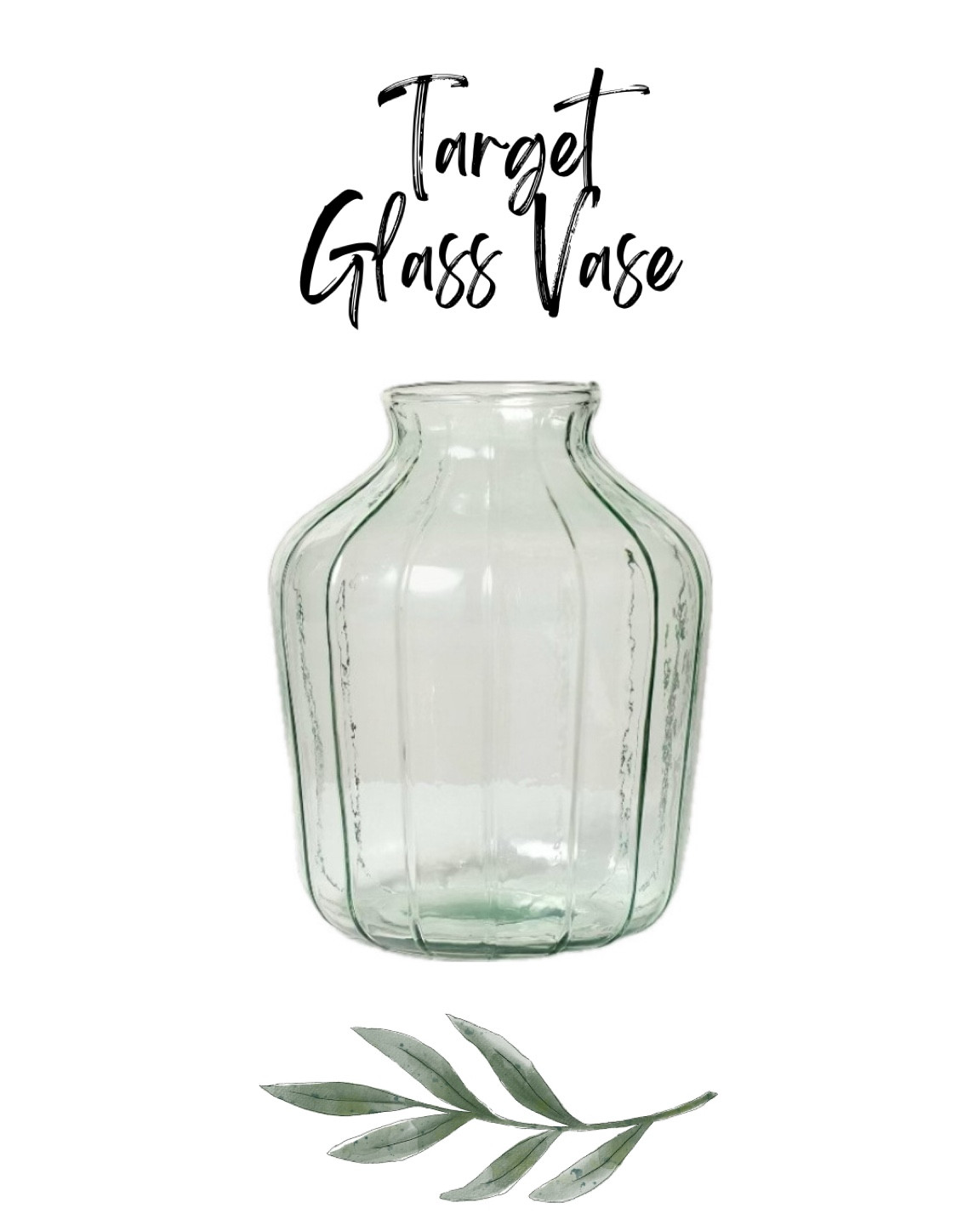 This glass vase is PERFECTION! From Target & it has amazing reviews! 🌿

#LTKStyleTip #LTKHome #LTKSeasonal