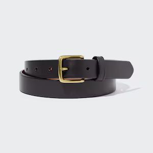 Italian Saddle Leather Belt | UNIQLO (UK)