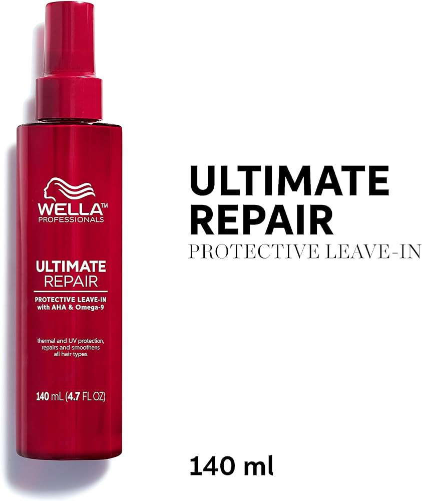Wella Professionals ULTIMATE REPAIR Protective Leave-In Treatment for Damaged Hair | Thermal, UV ... | Amazon (US)
