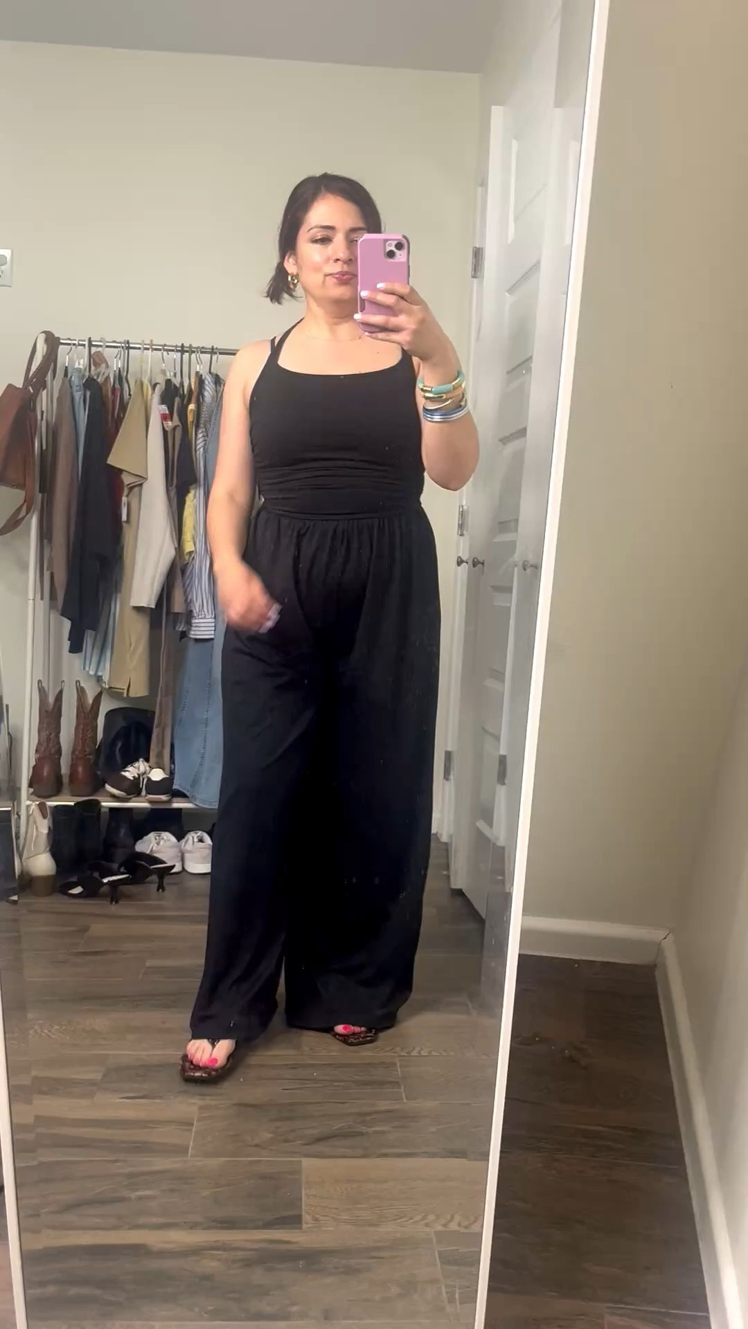 Comfy jumpsuit that is petite friendly and Strappy style size small on sale for $13



#LTKSaleAlert #LTKPetite