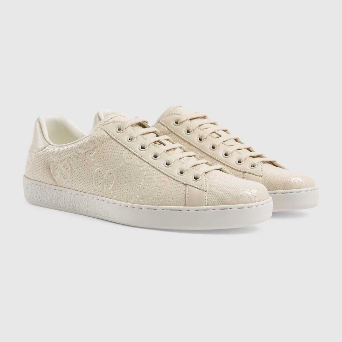 Gucci Men's Ace GG embossed sneaker | Gucci (US)
