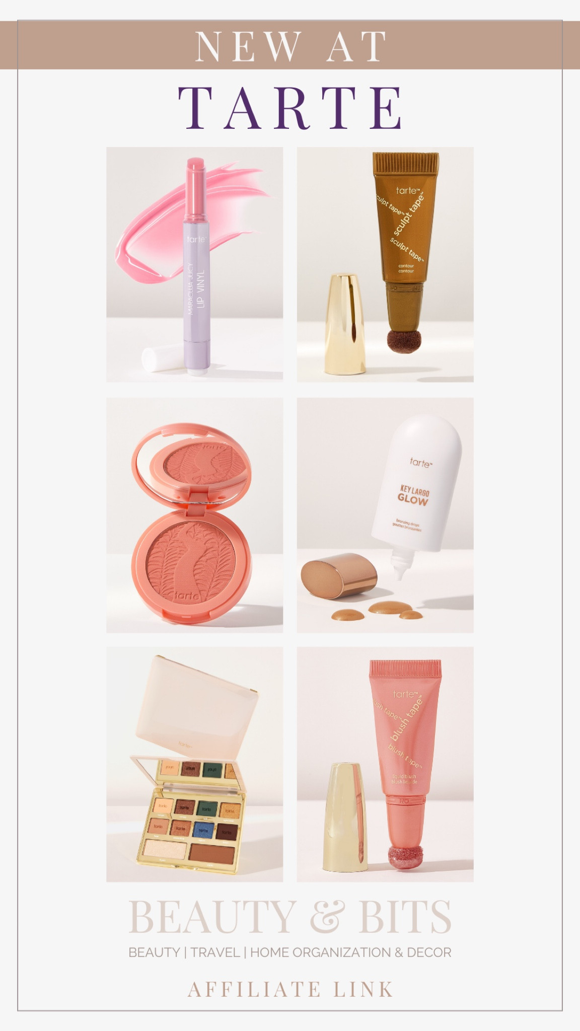 New Finds from Tarte Cosmetics

#LTKbeauty #LTKfindsunder100