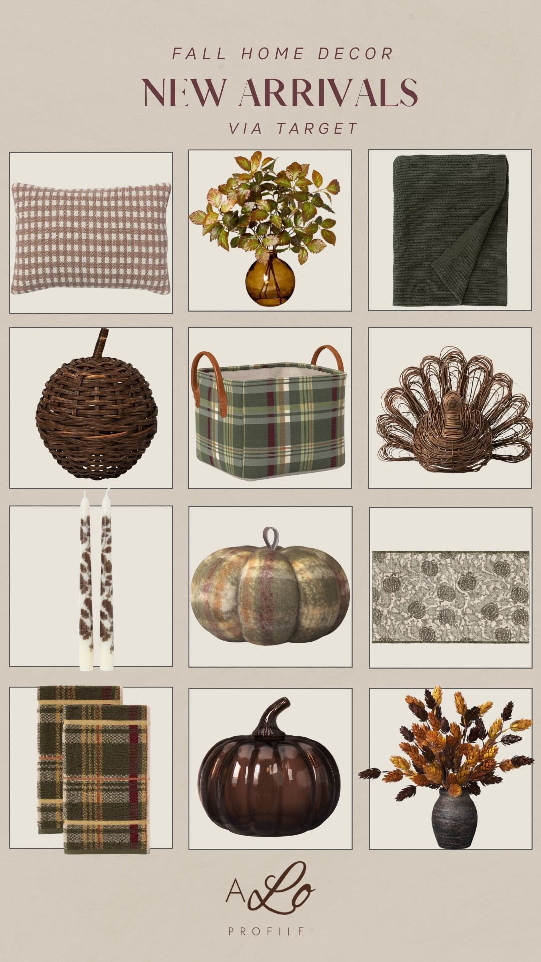 New fall decor items from Target!