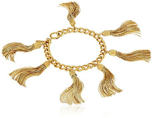 Rachel Zoe Jewelry Hazel Tassel Fringe Bracelet | Amazon (US)