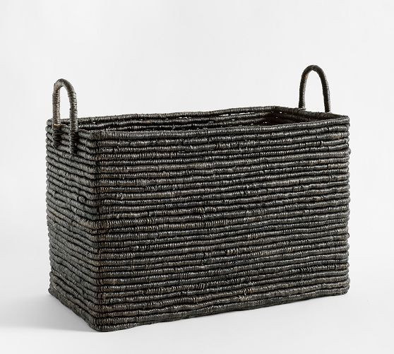Coil Rectangular Basket | Pottery Barn (US)