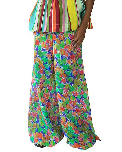 Linen Palazzo Pant | Gilt & Gilt City