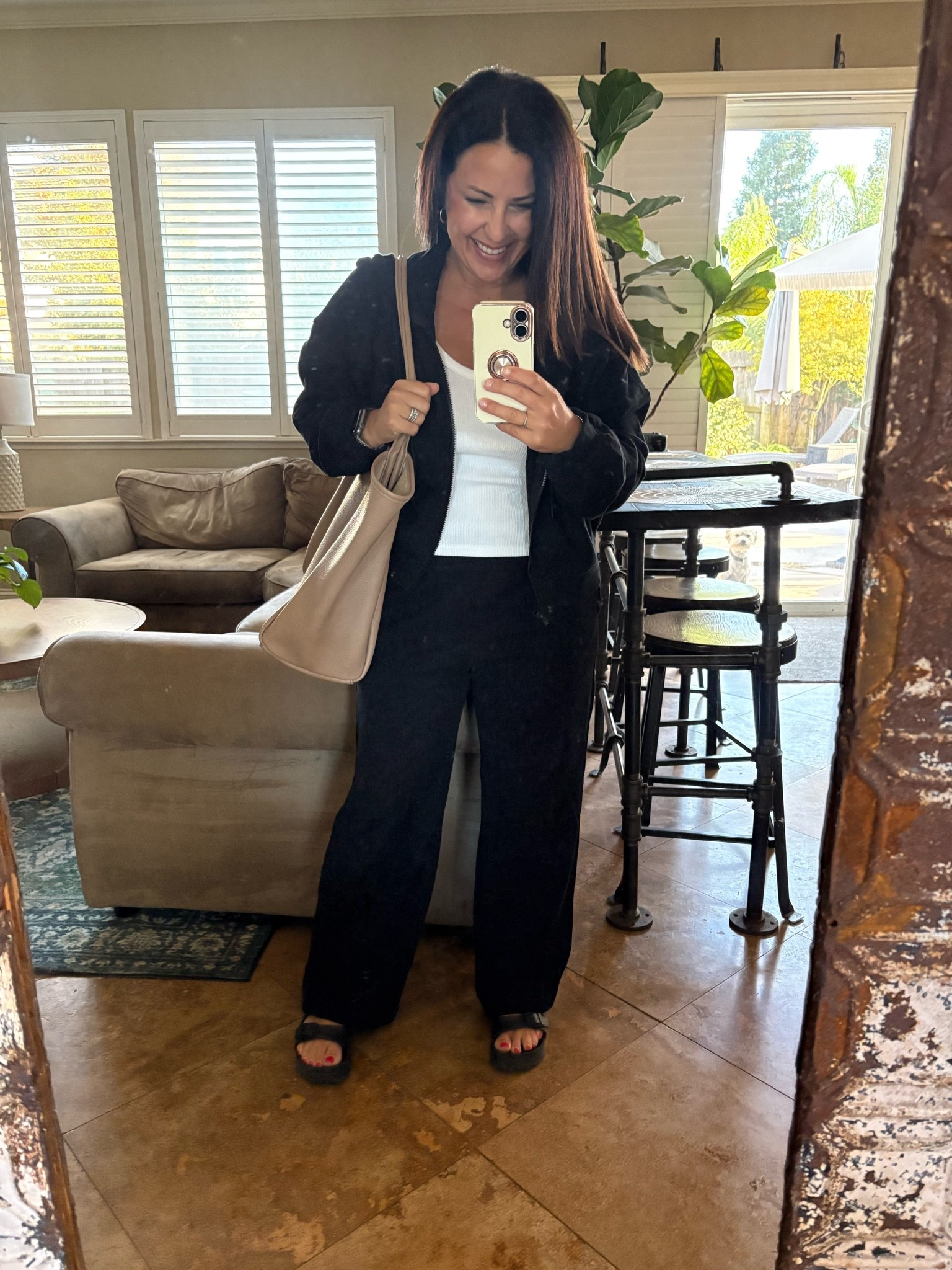 Basketball tournament ready 🏀🤍 This petite sweatsuit is the perfect mix of cute + comfy for a long day in the gym! I’m wearing a small petite in the pants and a small in the top. I’m 5’2” for reference.

Perfect for travel days, errands, game days & lounging!

#petitestyle #sweatsuit #casualoutfit #comfyoutfit #falloutfits

#LTKSeasonal #LTKPetite #LTKTravel