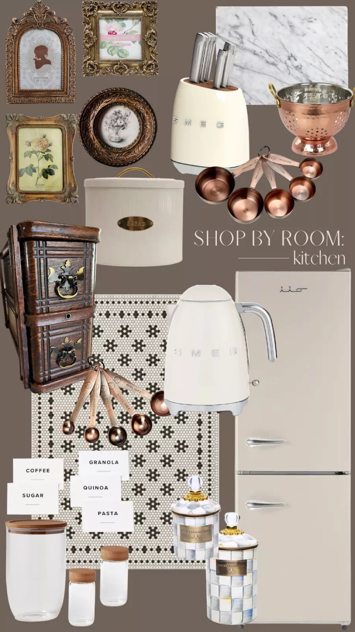 Kitchen decor, shelf decor, kitchen essentials in our NYC apartment

#LTKhome